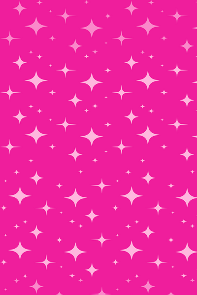 Pink starry background for gift vouchers